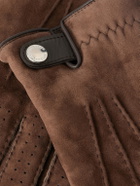 Brunello Cucinelli - Suede Gloves - Brown