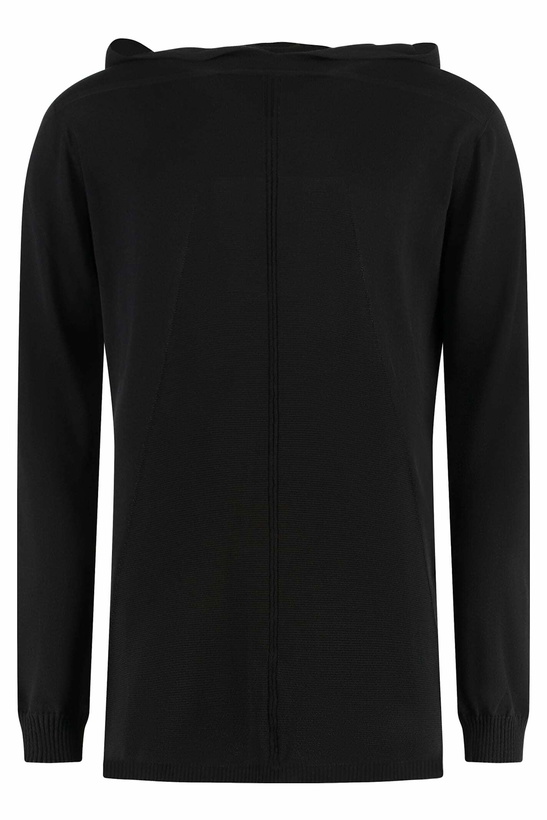 Photo: Rick Owens Geo Oversize Cotton Hoodie Sweater