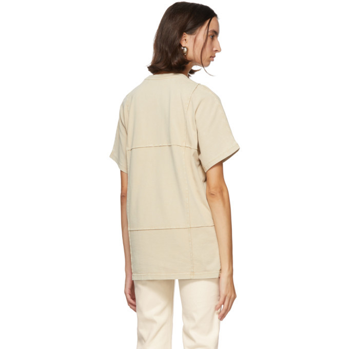 Jacquemus Beige Le T-Shirt Carro T-Shirt Jacquemus