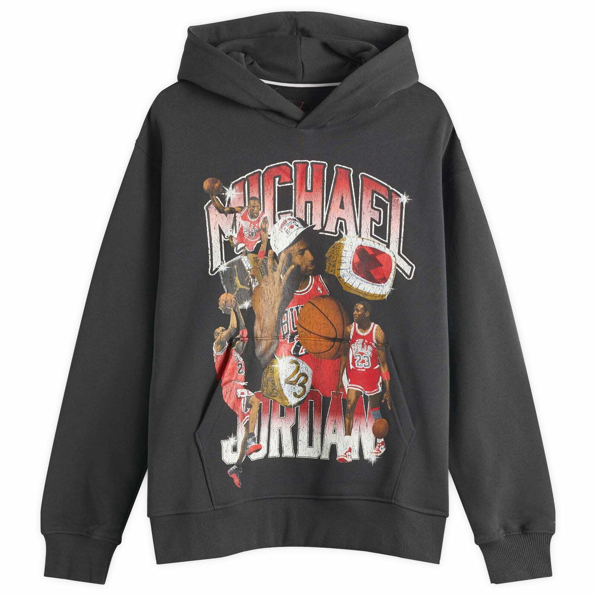 Air Jordan Men's x Awake NY Flannel Shirt in Blackened Blue