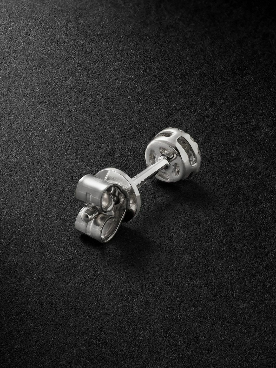 Greg Yuna - 18-Karat White Gold Diamond Single Earring