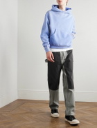 Cherry Los Angeles - Straight-Leg Double-Knee Cotton-Canvas Trousers - Gray