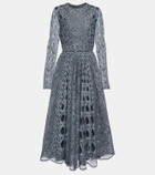 Giambattista Valli Macramé midi dress