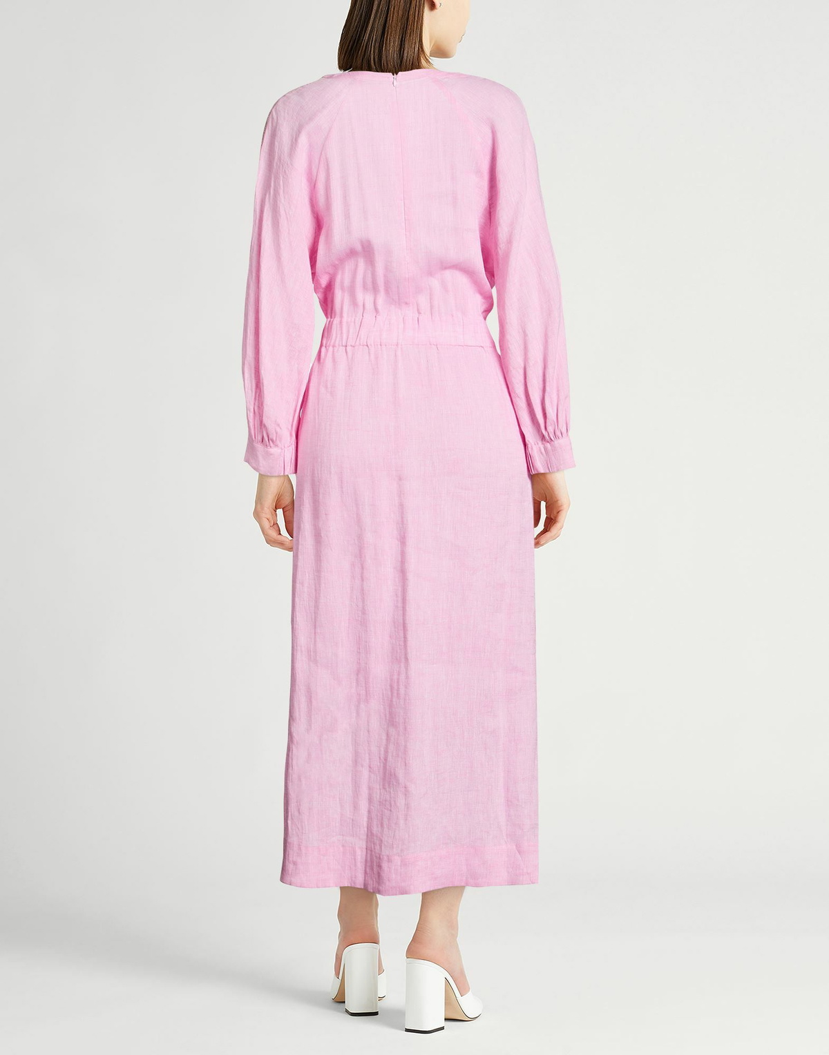 Peserico Womens Midi dress in Pink