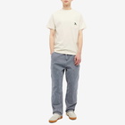 Pass~Port Men's Bowlo Pocket T-Shirt in Natural