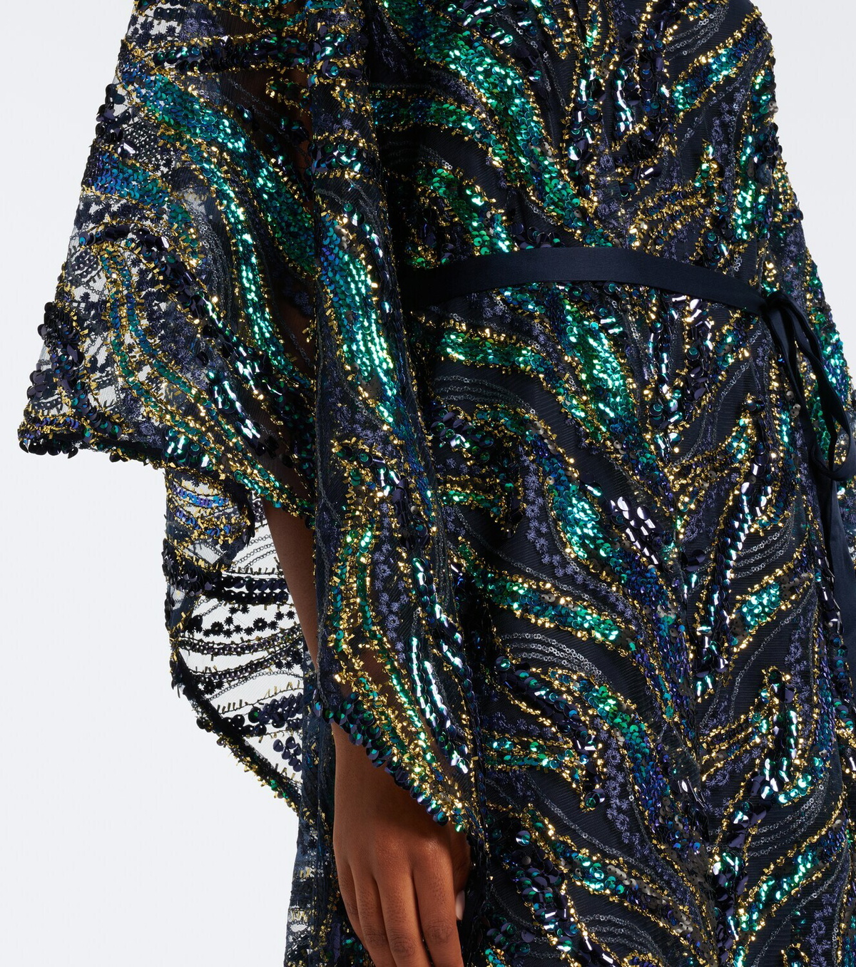 Taller Marmo Firefly sequined kaftan