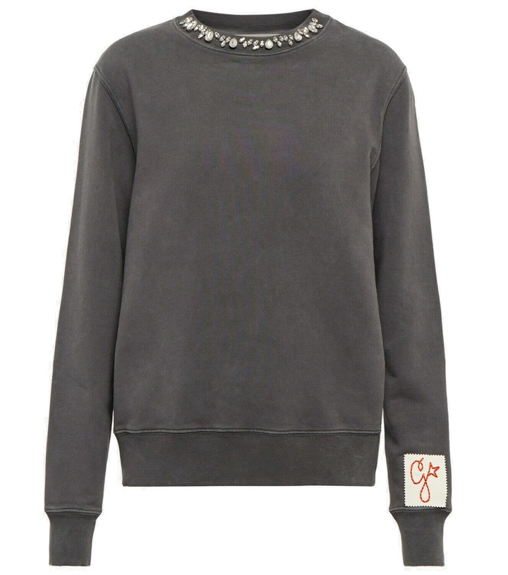 Photo: Golden Goose - Embellished cotton sweatshirt