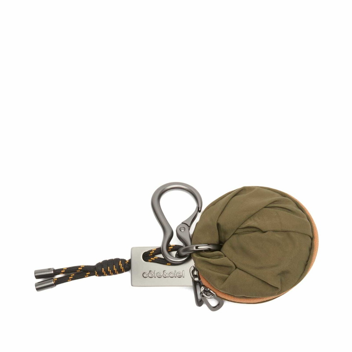 Photo: Cote&Ciel Aóos Nano Small Pouch in Cargo Green 