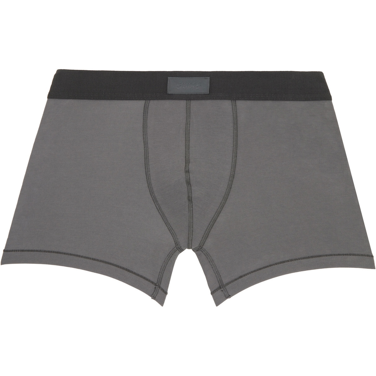 SKIMS Three-Pack Gray SKIMS Cotton 3 Boxer Briefs
