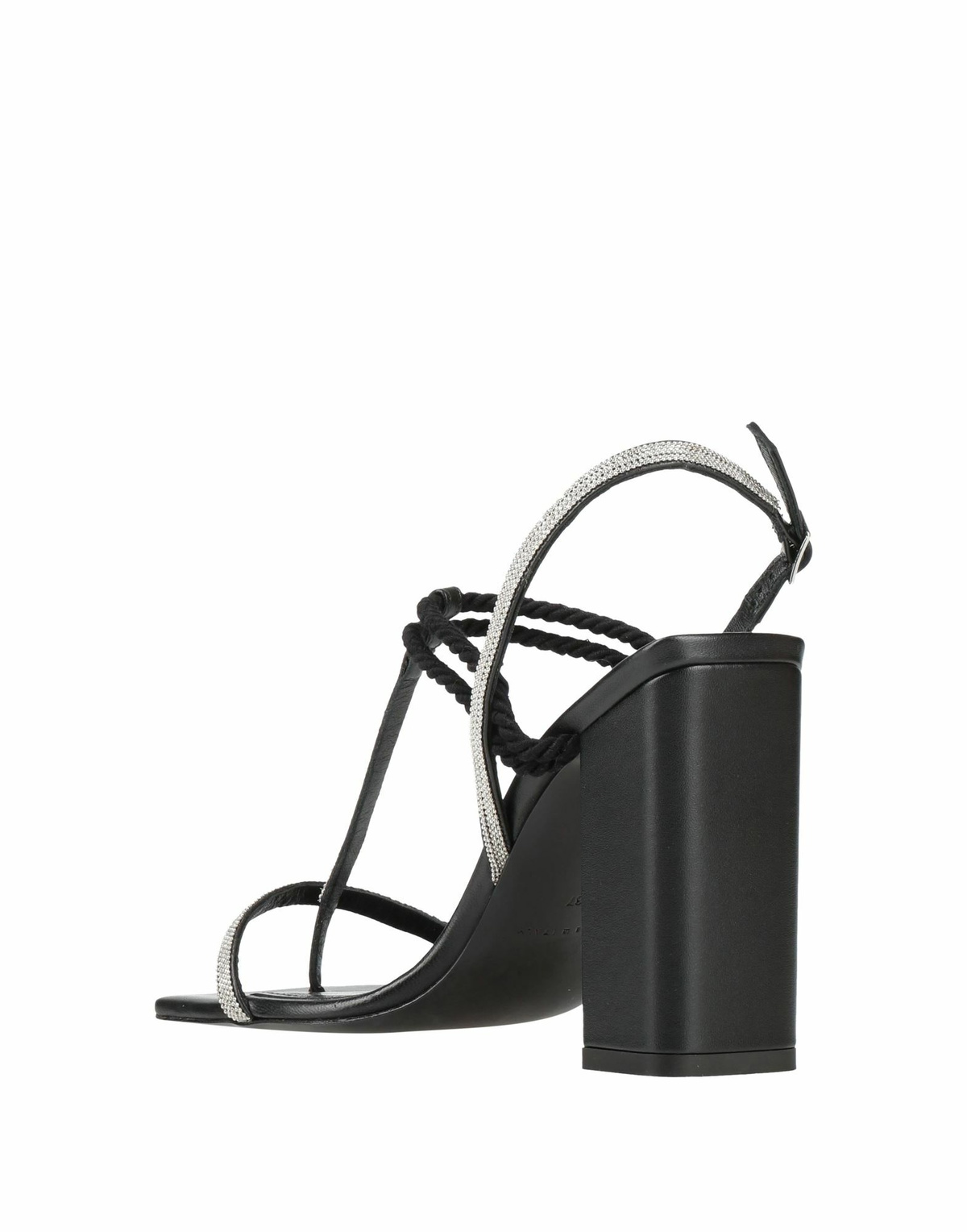 Peserico Womens Thong sandal in Black