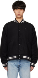 Nike Black Sportswear Authentics Varsity Jacket