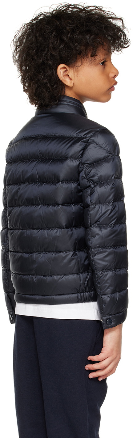 Moncler Enfant Kids Navy Acorus Down Jacket