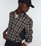 Zegna - Checked cotton shirt