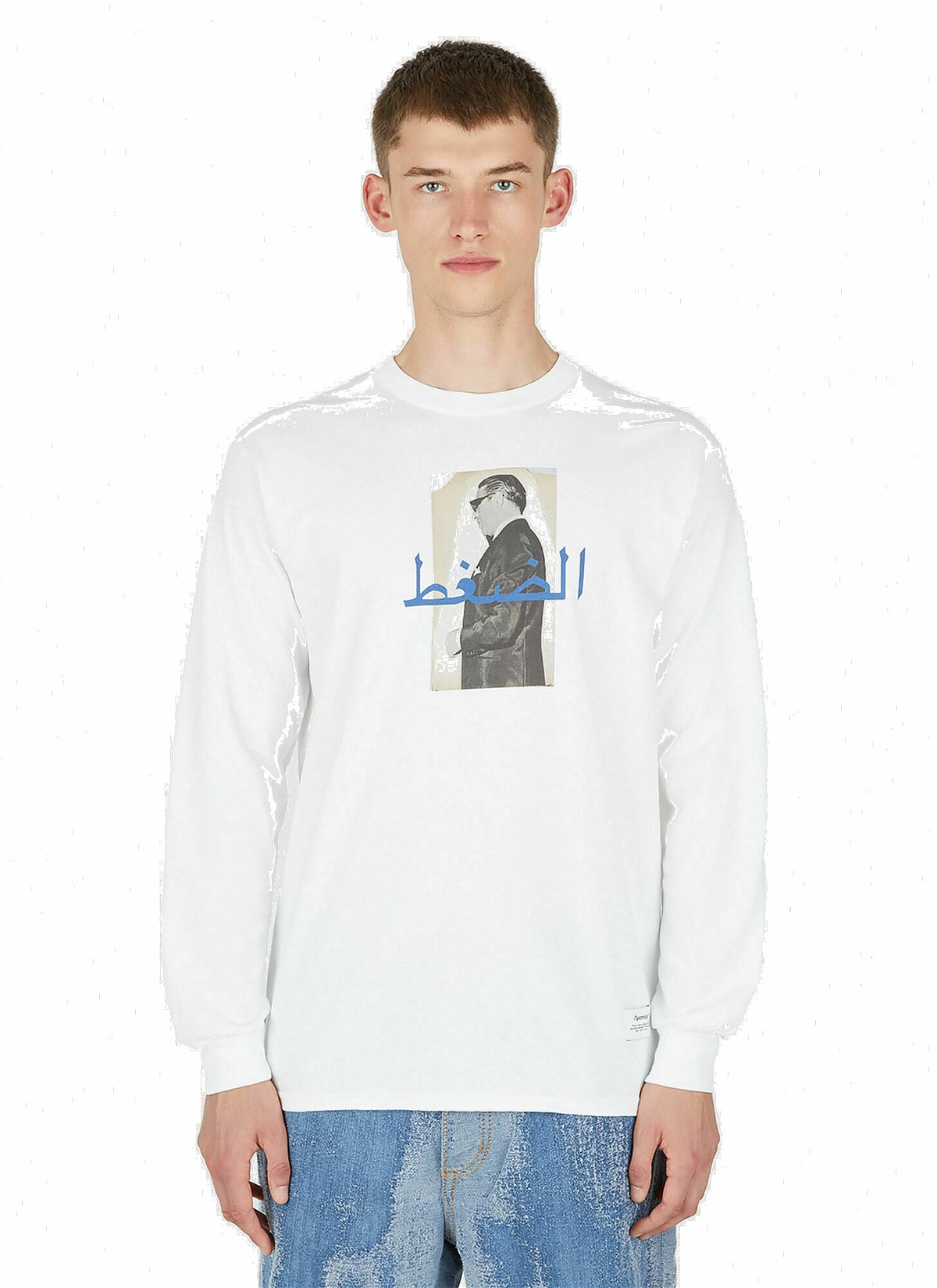 Photo: Onassis Long Sleeve T-Shirt in White