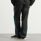 END. x adidas Track Pant in Black/Real Teal