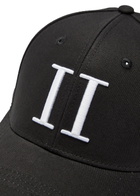 Les Deux Encore Logo-embroidered Cotton cap - Black - One Size
