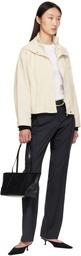 ANINE BING Black Signature Link Belt