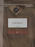 Canali - Kei Wool Suit Jacket - Brown