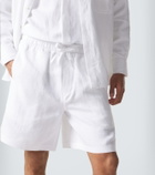 Saman Amel Linen shorts