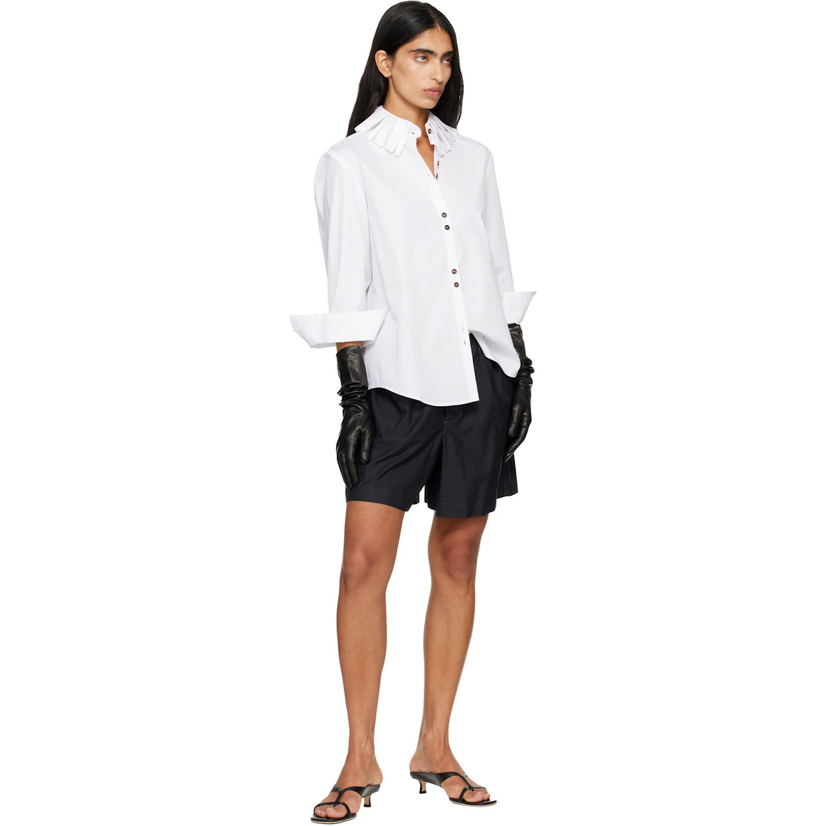 Handsome Stockholm Black Essential Long Gloves