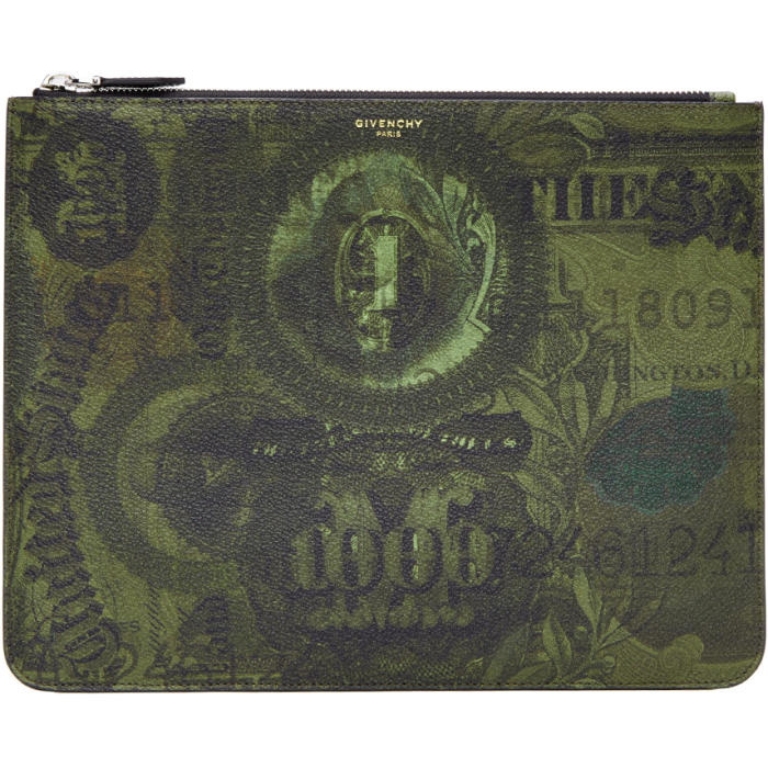 Photo: Givenchy Green Money Pouch