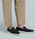 Santoni Suede loafers