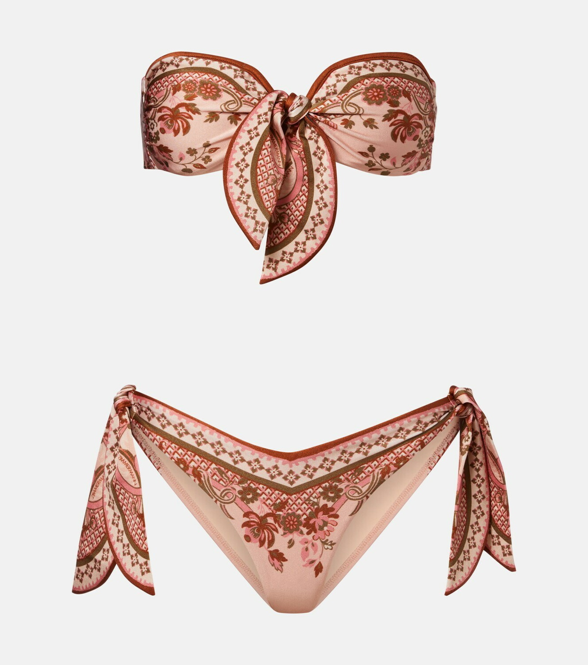 Zimmermann Aster printed bikini