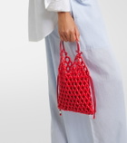 Staud Karla beaded top-handle bag