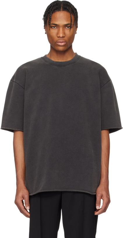 Photo: Helmut Lang Black Garment-Dyed Upstate T-shirt