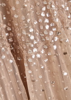 Needle & Thread Sequin-embellished Tulle Gown Light Pink