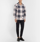 Thom Browne - Checked Cotton-Poplin Shirt - Men - Gray