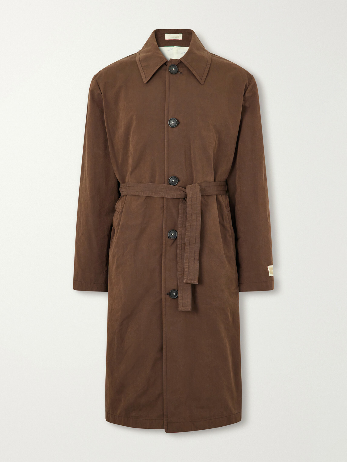 Massimo Alba - Mustang Woven Trench Coat - Brown