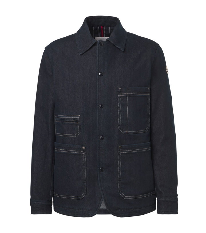 Photo: Moncler Haderu denim jacket