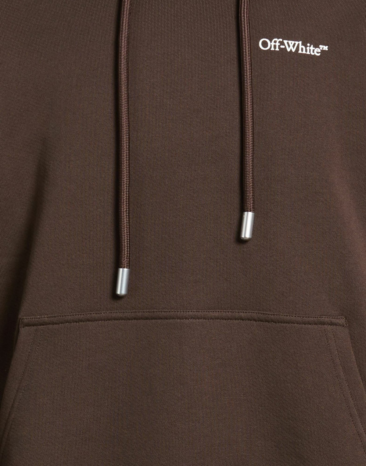 Off-white Mens Sweatshirt Chocolate in Brown