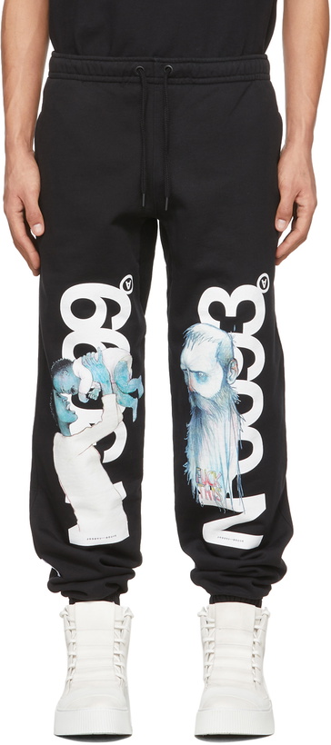 Photo: Aitor Throup’s TheDSA Black 'No0093' Lounge Pants