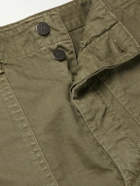 RRL - Cotton-Herringbone Trousers - Green