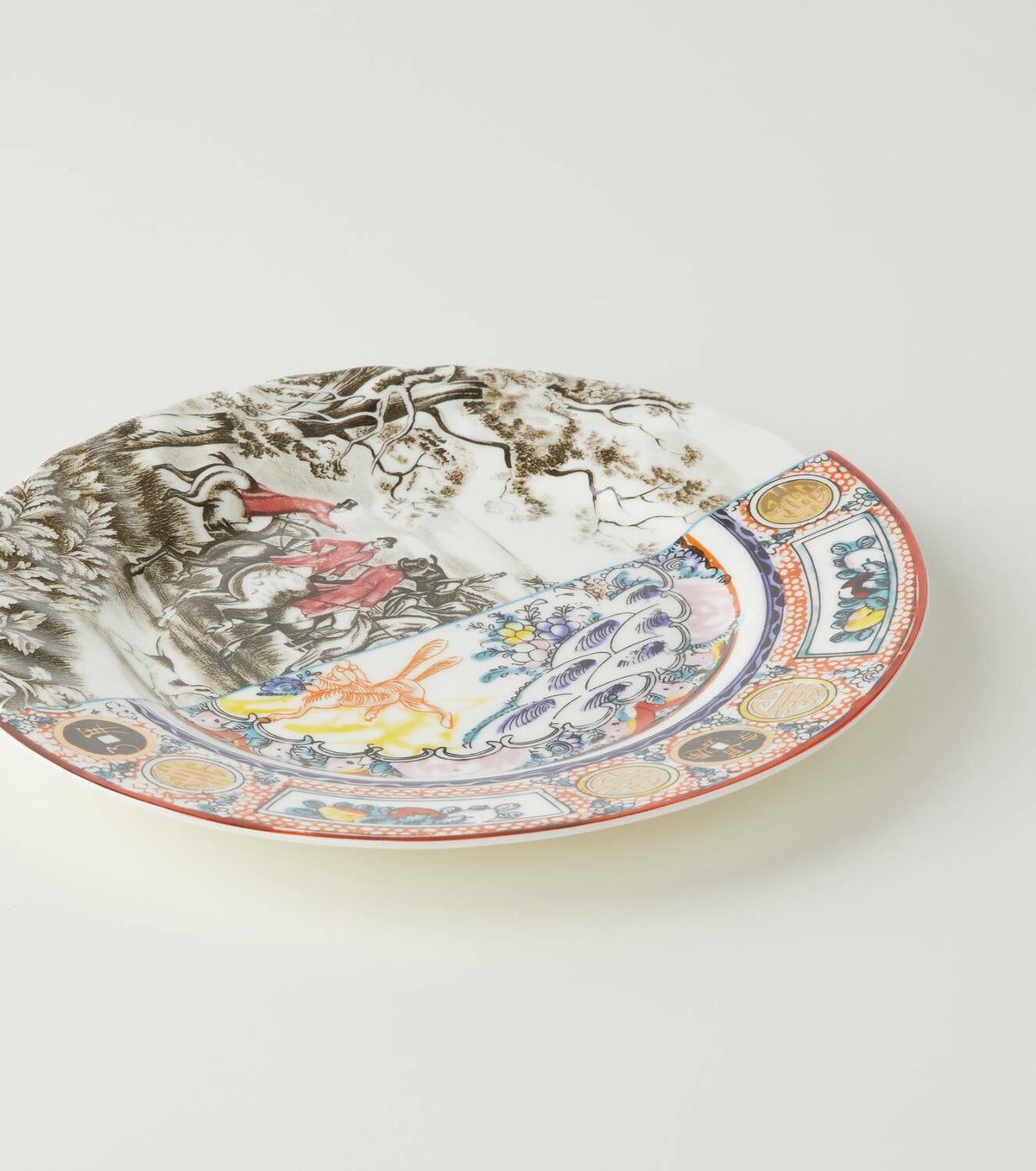 Seletti Hybrid Eusapia dinner plate