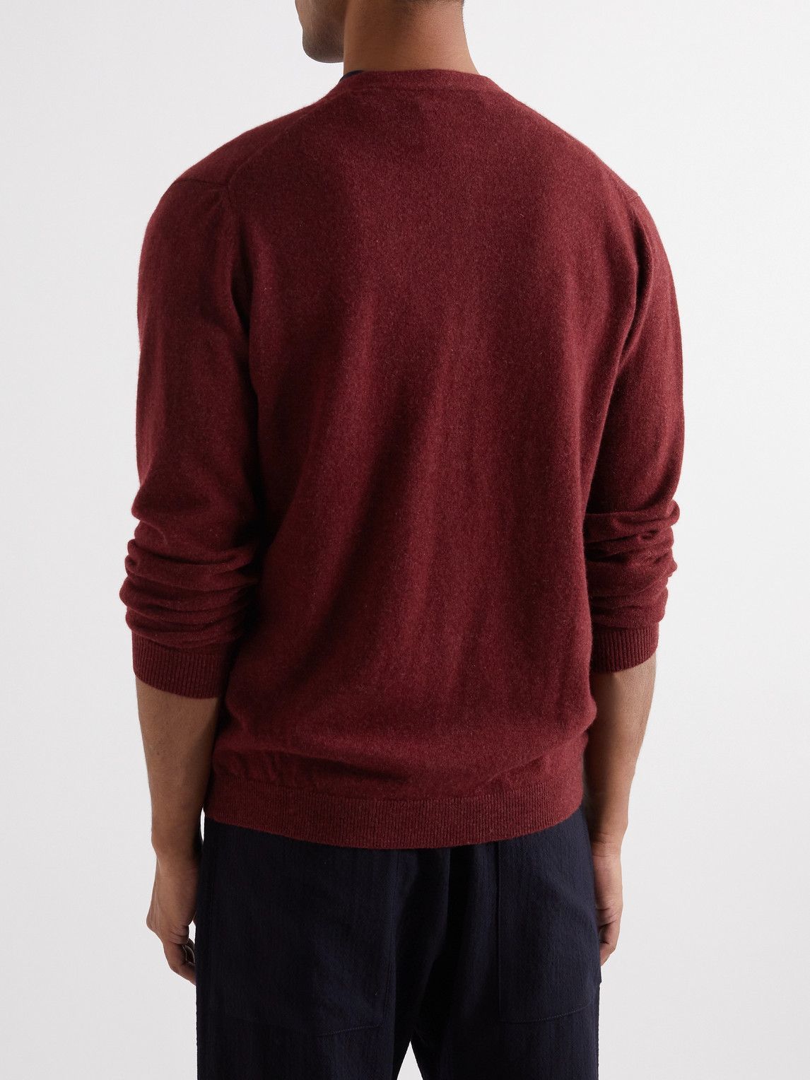 Sulka - Cashmere Cardigan - Burgundy Sulka