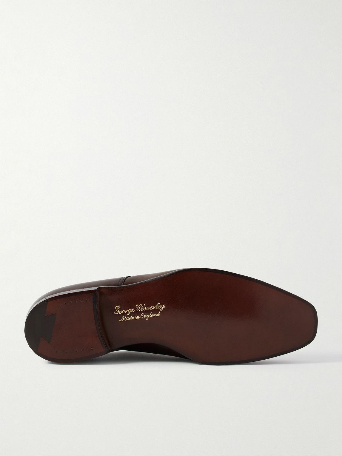 George Cleverley - Thomas Cap-Toe Leather Monk-Strap Shoes - Brown