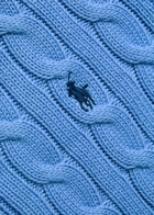 Polo Ralph Lauren Cable-knit Cotton Cardigan Light Blue