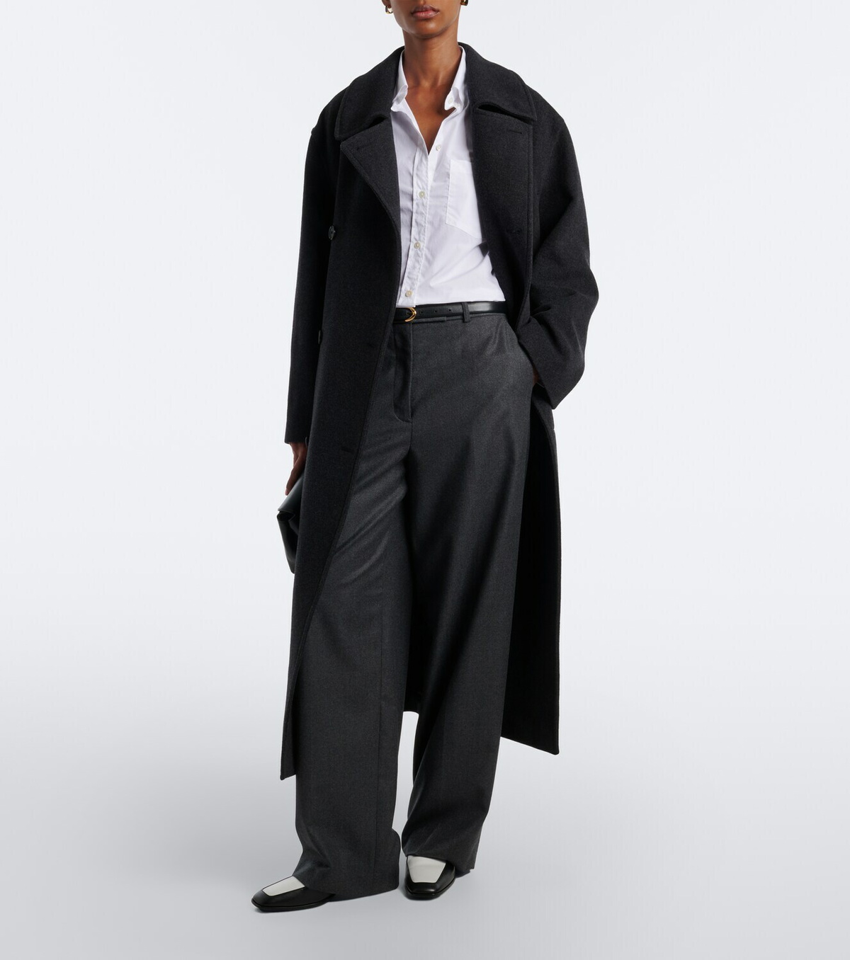 Róhe Virgin wool wide-leg pants