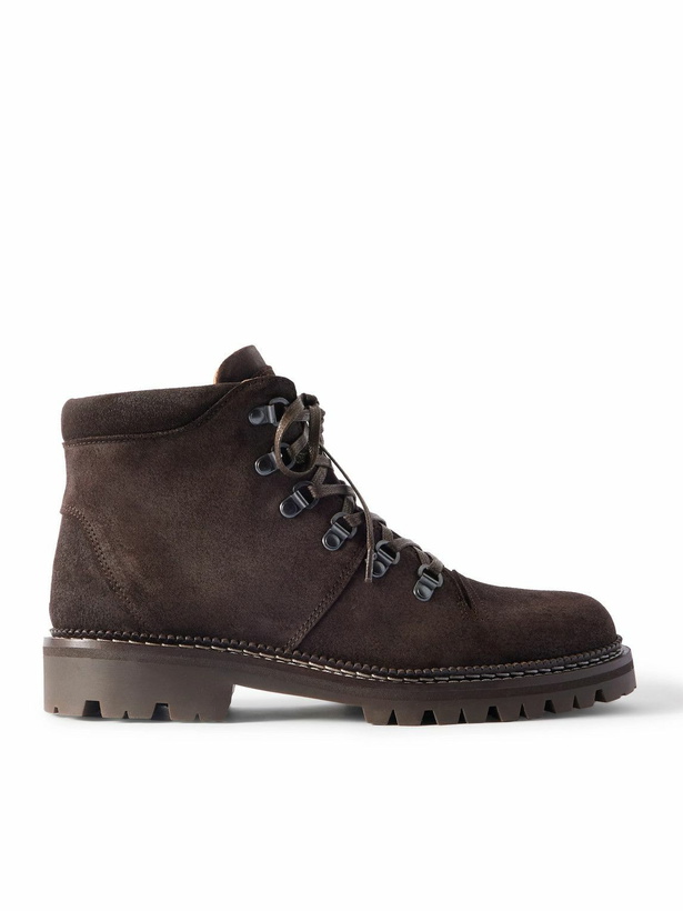 Photo: Mr P. - Jacques Suede Hiking Boots - Brown