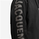 Jacquemus Men's Typo Logo Hoodie in Black