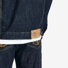 Billionaire Boys Club Men's Script Logo Denim Jacket in Indigo