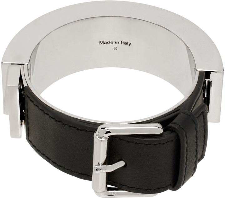 Photo: Acne Studios Silver Belt Cuff Bracelet