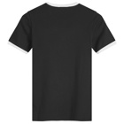 Courrèges Women's Signature T-Shirt in Black/Heritage White