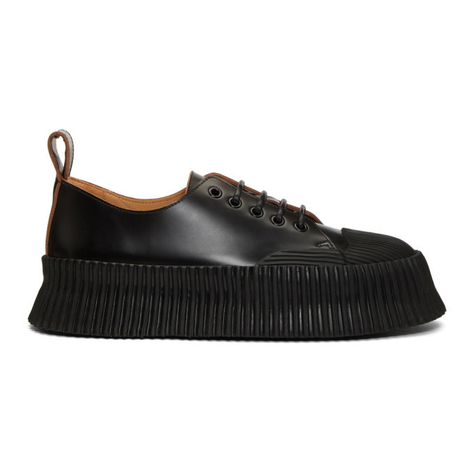 Photo: Jil Sander Black Volcun Sneakers