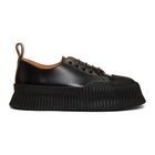 Jil Sander Black Volcun Sneakers