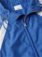 Isabel Marant - Logo-Appliquéd Colour-Block Shell Track Jacket - Blue