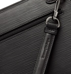 Ermenegildo Zegna - Textured-Leather Zip-Around Pouch - Black